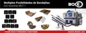 Las bandejitas o barquetas de cartón para un embalaje sostenible