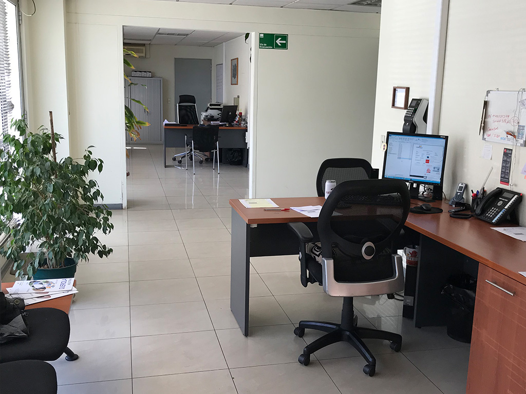 Máquinas Formadoras de Cajas y Bandejas de Cartón en Chile - oficinas