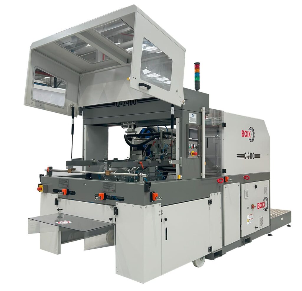Boix Q-2400v3 tray forming machine: mayor velocidad, mayor flexibilidad y seguridad mejorada