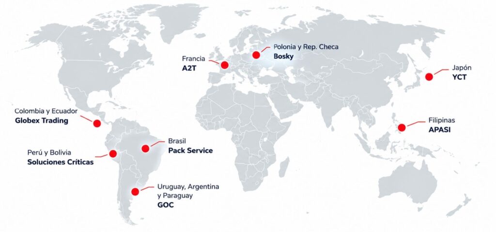 mapa representantes comerciales boix